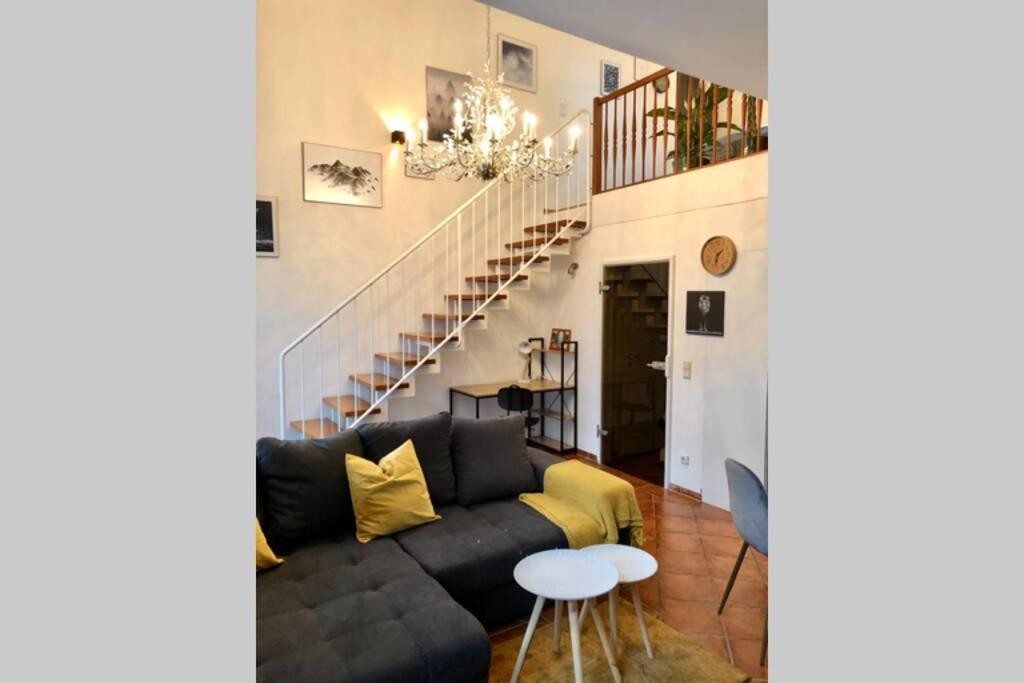Apartment Zum Goldenen Lowen Inkl. Parkplatz & Wlan Erfurt Exterior photo